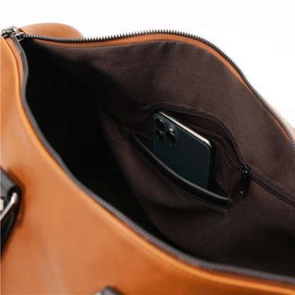 Bolsa de Viagem em Couro Turim