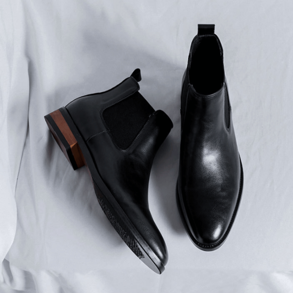 Bota Chelsea Masculina em Couro Moreau