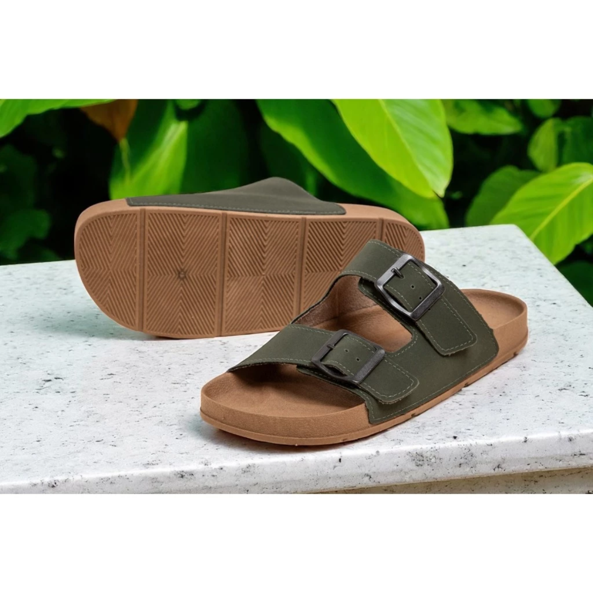 Sandália Masculina em Couro Birken