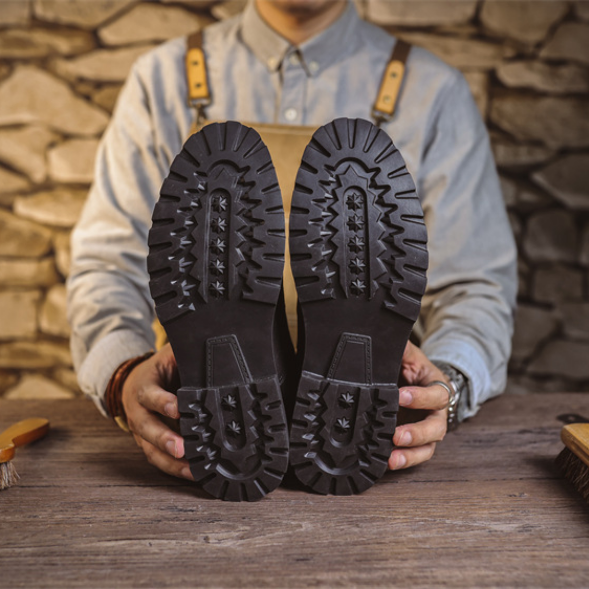 Bota Masculina em Couro Michael