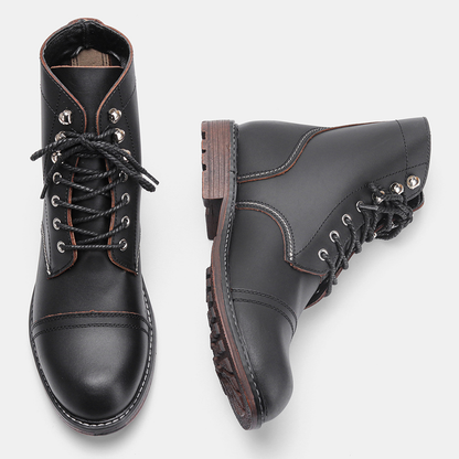 Bota Masculina em Couro Legítimo Tristan