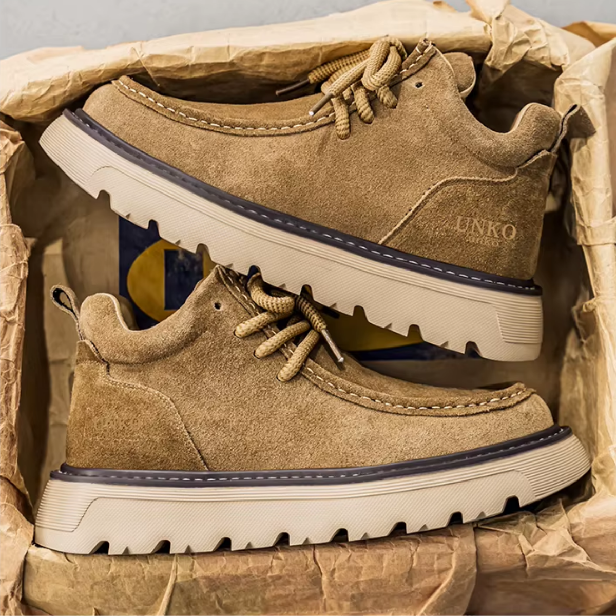 Bota Casual Masculina em Camurça Jack
