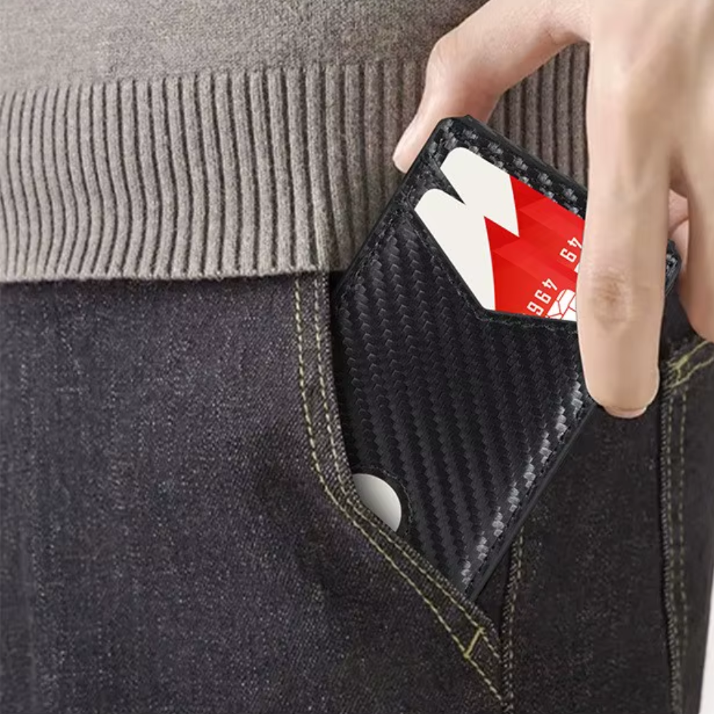Carteira Masculina Urban Slim – Minimalismo, Segurança e Máxima Capacidade