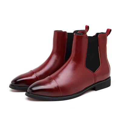Bota Chelsea Masculina em Couro Montfort