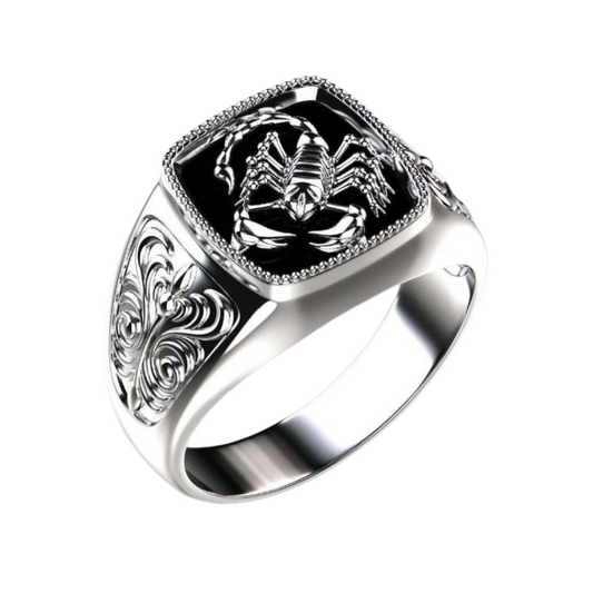 Anel Scorpion Prata Inox