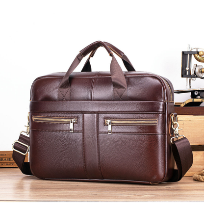 Bolsa Executiva em Couro Legítimo Aarhus