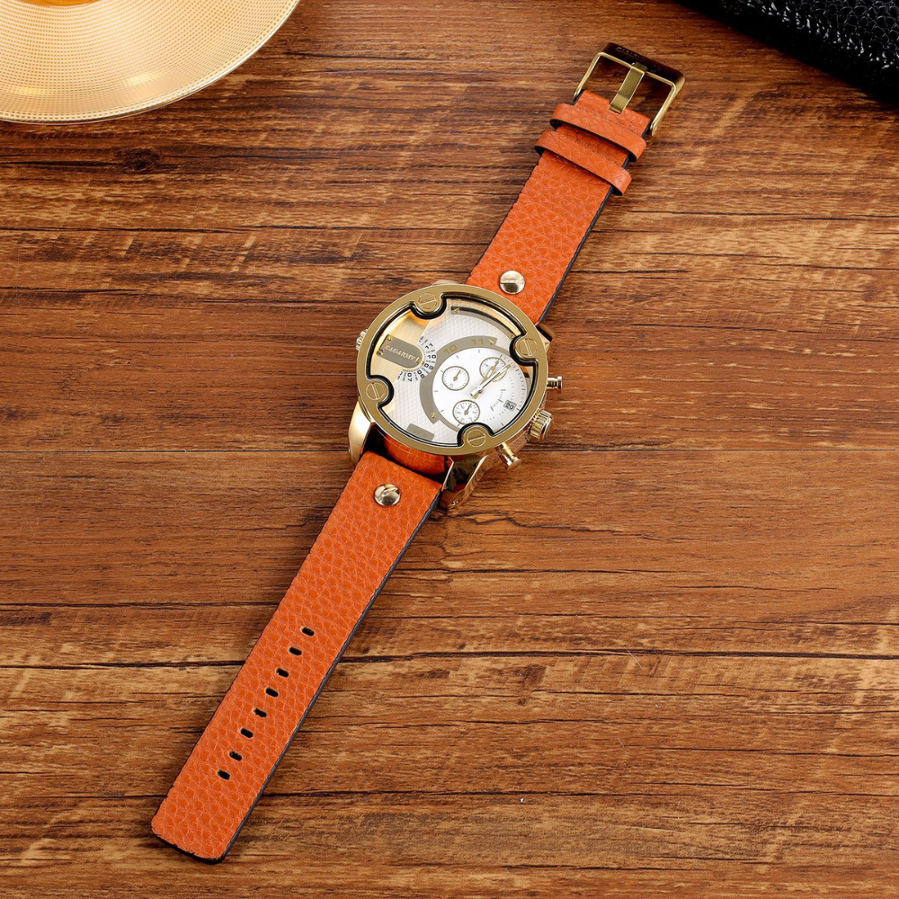 Relógio Cagarny Oblivion Caramelo