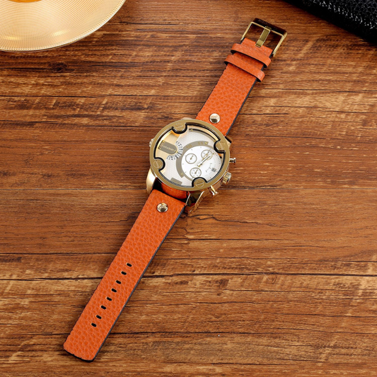 Relógio Cagarny Oblivion Caramelo