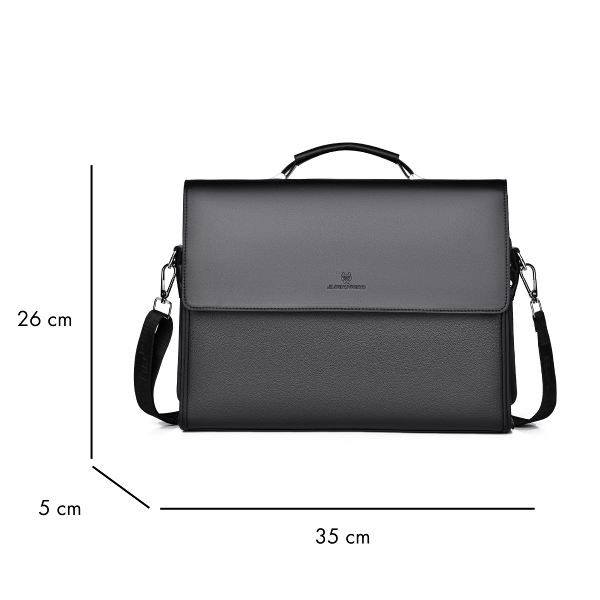 Bolsa Executiva Masculina em Couro Prime