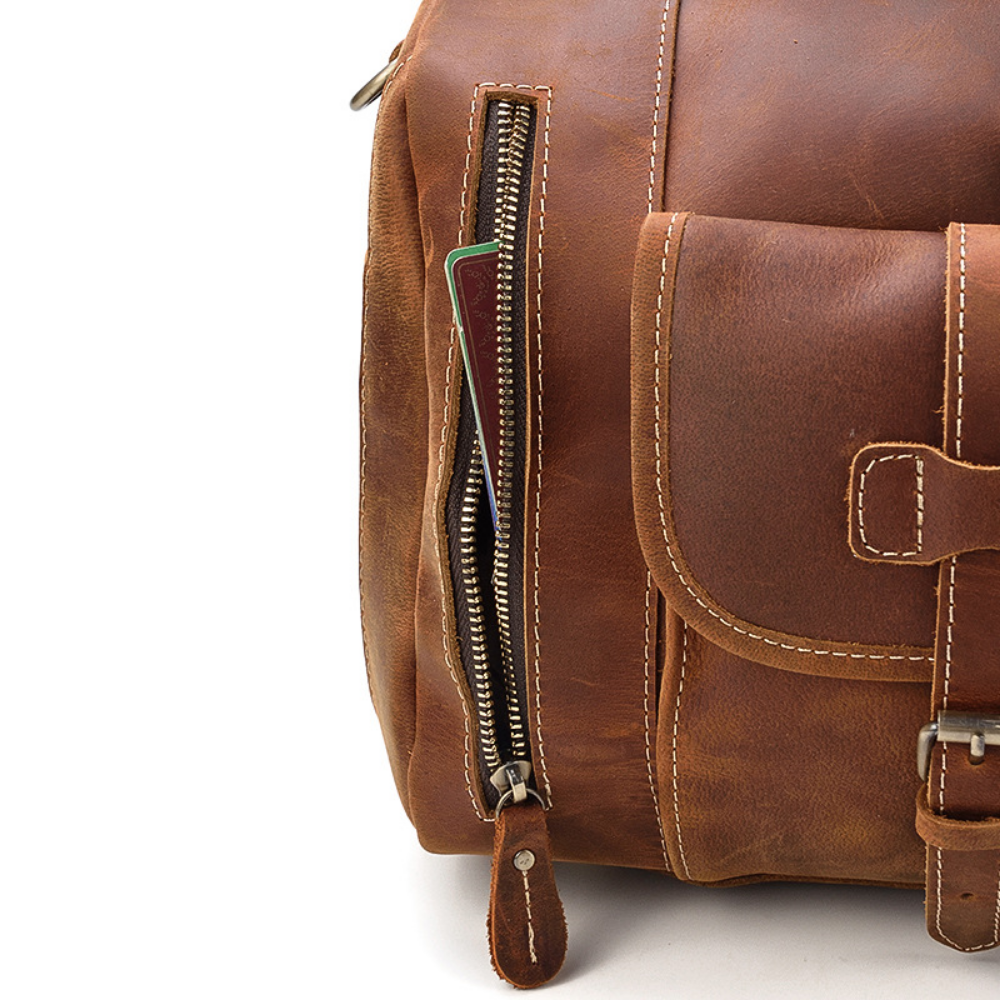 Bolsa de Viagem em Couro Legítimo Odessa