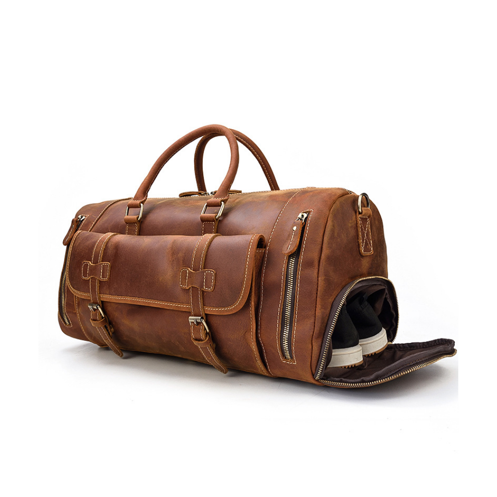 Bolsa de Viagem em Couro Legítimo Odessa
