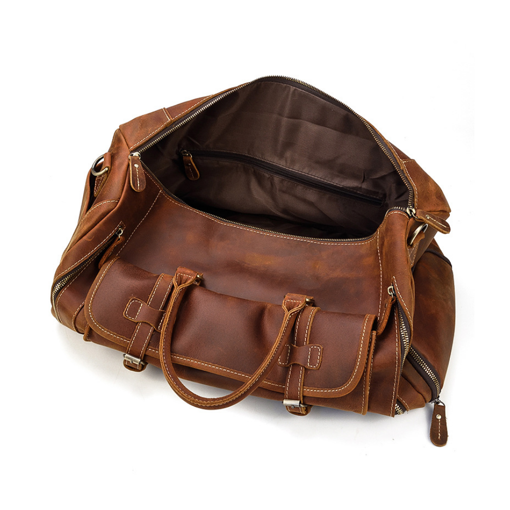 Bolsa de Viagem em Couro Legítimo Odessa
