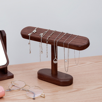 Suporte em Madeira para Jóias e Relógios