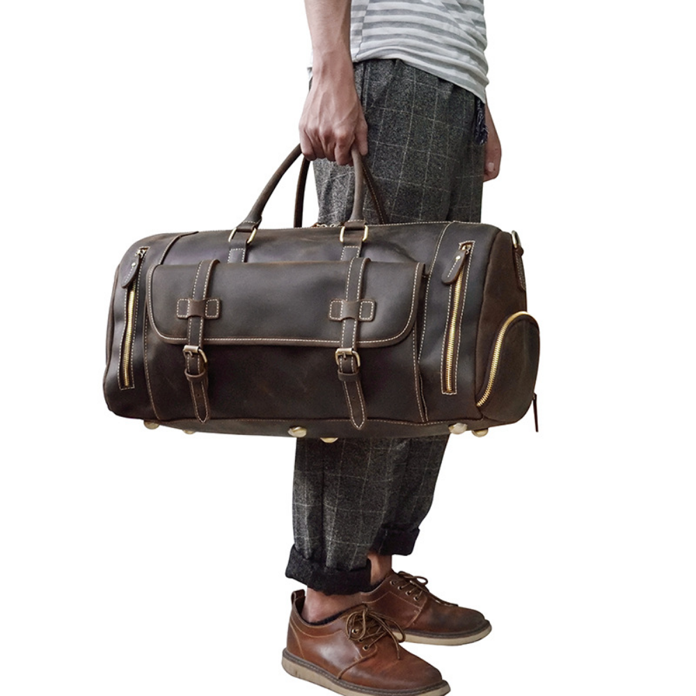 Bolsa de Viagem em Couro Legítimo Odessa