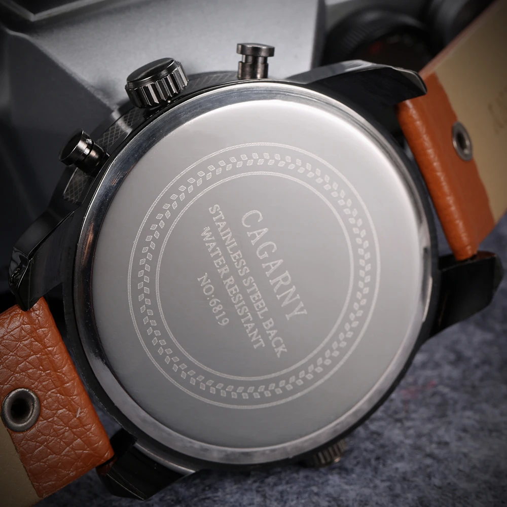 Relógio Cagarny Oblivion Caramelo