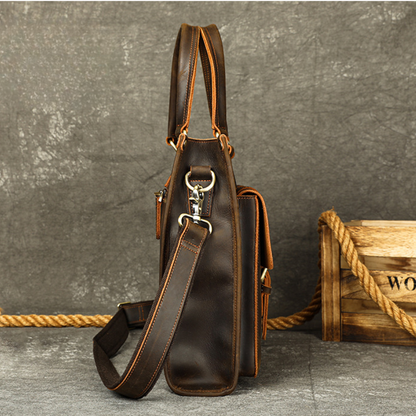 Bolsa Executiva em Couro Legítimo Verona