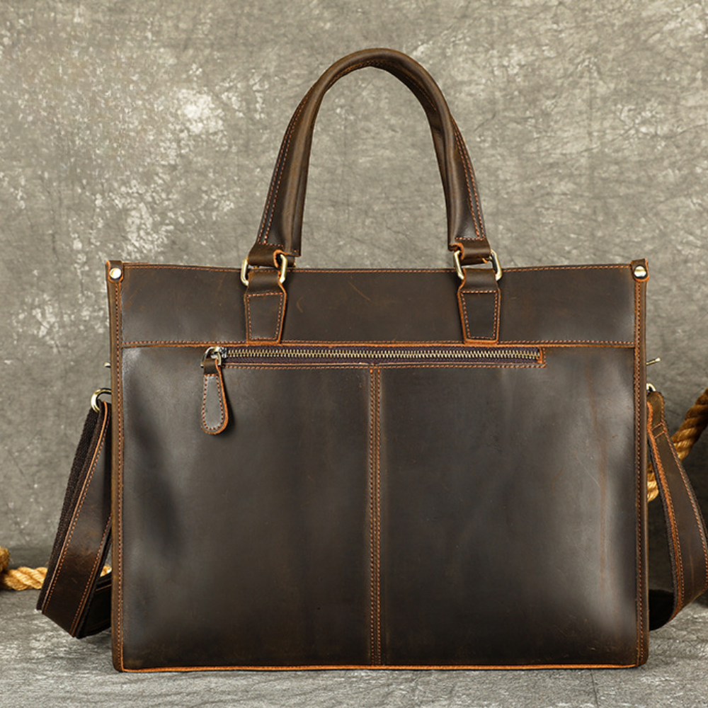 Bolsa Executiva em Couro Legítimo Verona