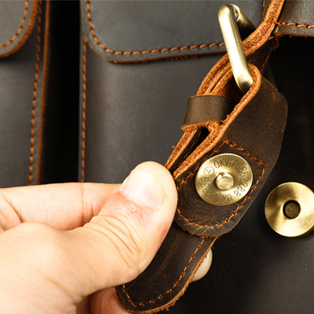 Bolsa Executiva em Couro Legítimo Verona