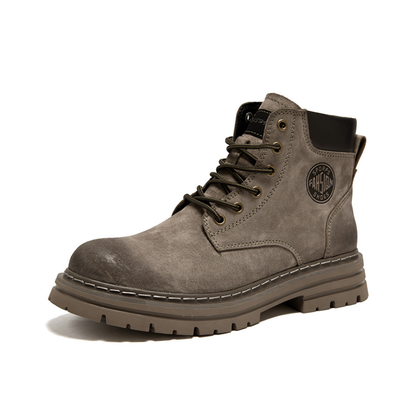 Bota Coturno Masculina em Couro Legítimo Everest