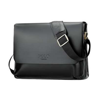 Bolsa Executiva Masculina em Couro Polo