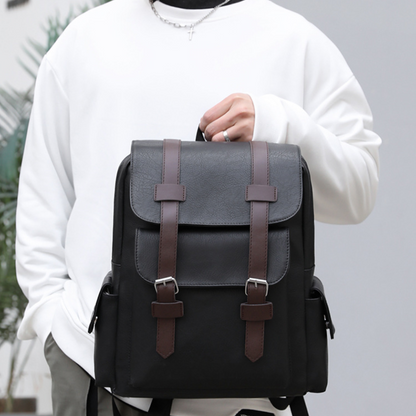 Mochila em Couro New York
