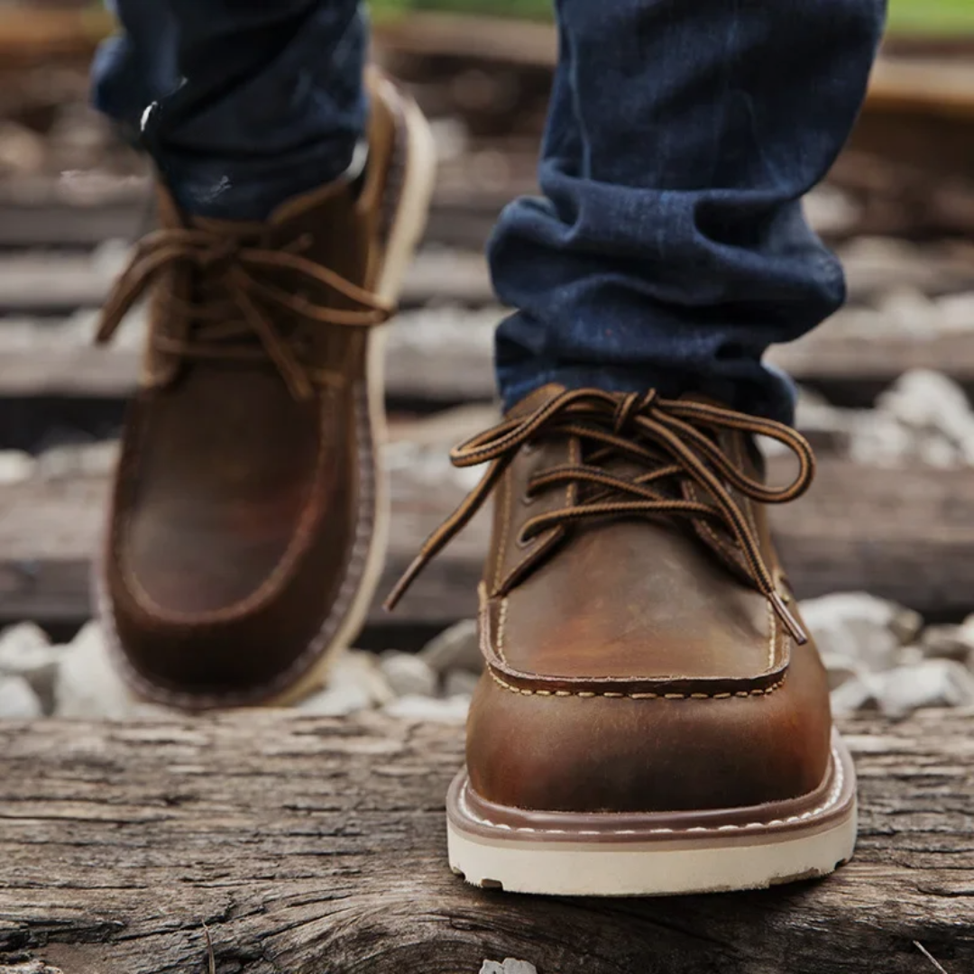 Mocassim Masculino em Couro Nigel