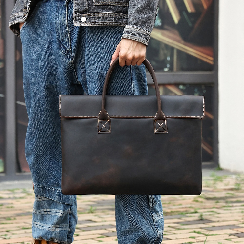 Bolsa Executiva em Couro Legítimo Lucerna