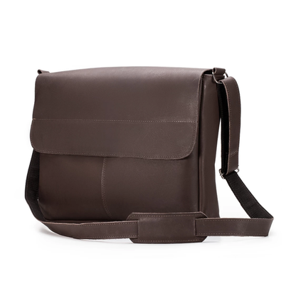 Bolsa Carteiro Masculina em Couro Legítimo Brisbane