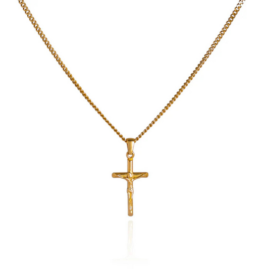 Colar Christ Ouro 18k