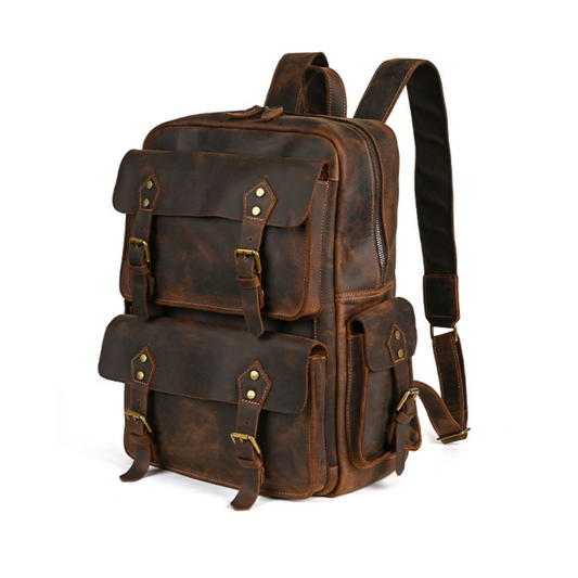 Mochila em Couro Legítimo Copenhagen