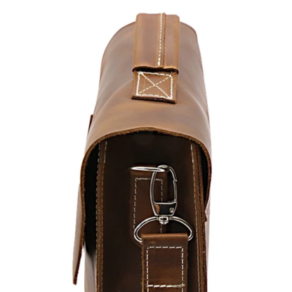 Bolsa Executiva Masculina em Couro Legítimo Daello