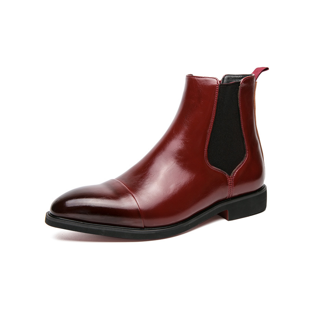 Bota Chelsea Masculina em Couro Montfort
