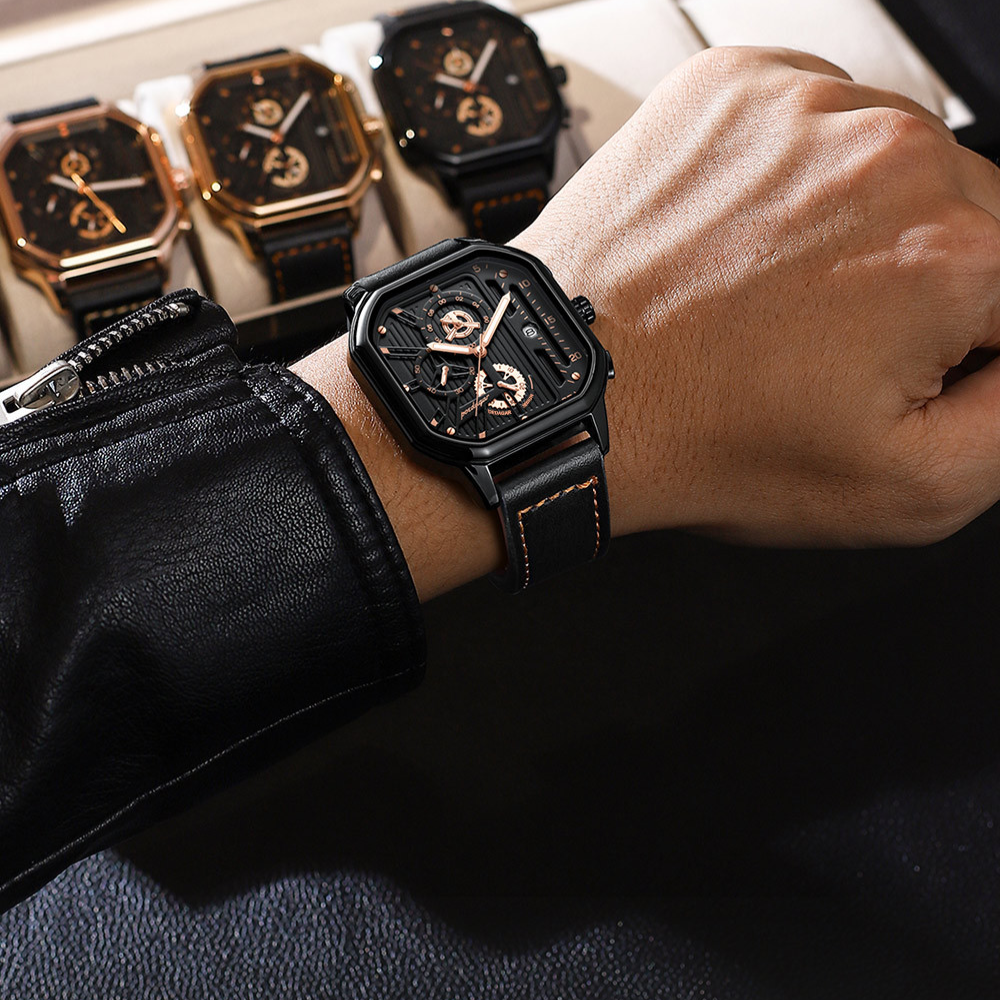 Relógio Poedagar Black Design