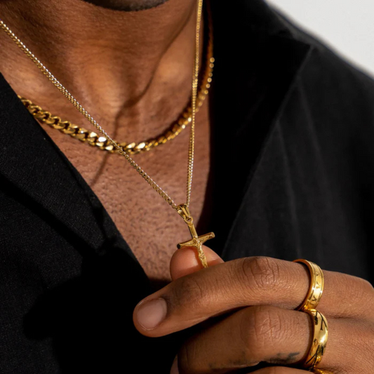 Colar Christ Ouro 18k
