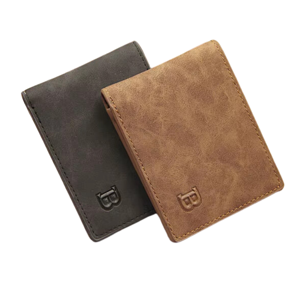 Carteira Masculina em Couro Basic