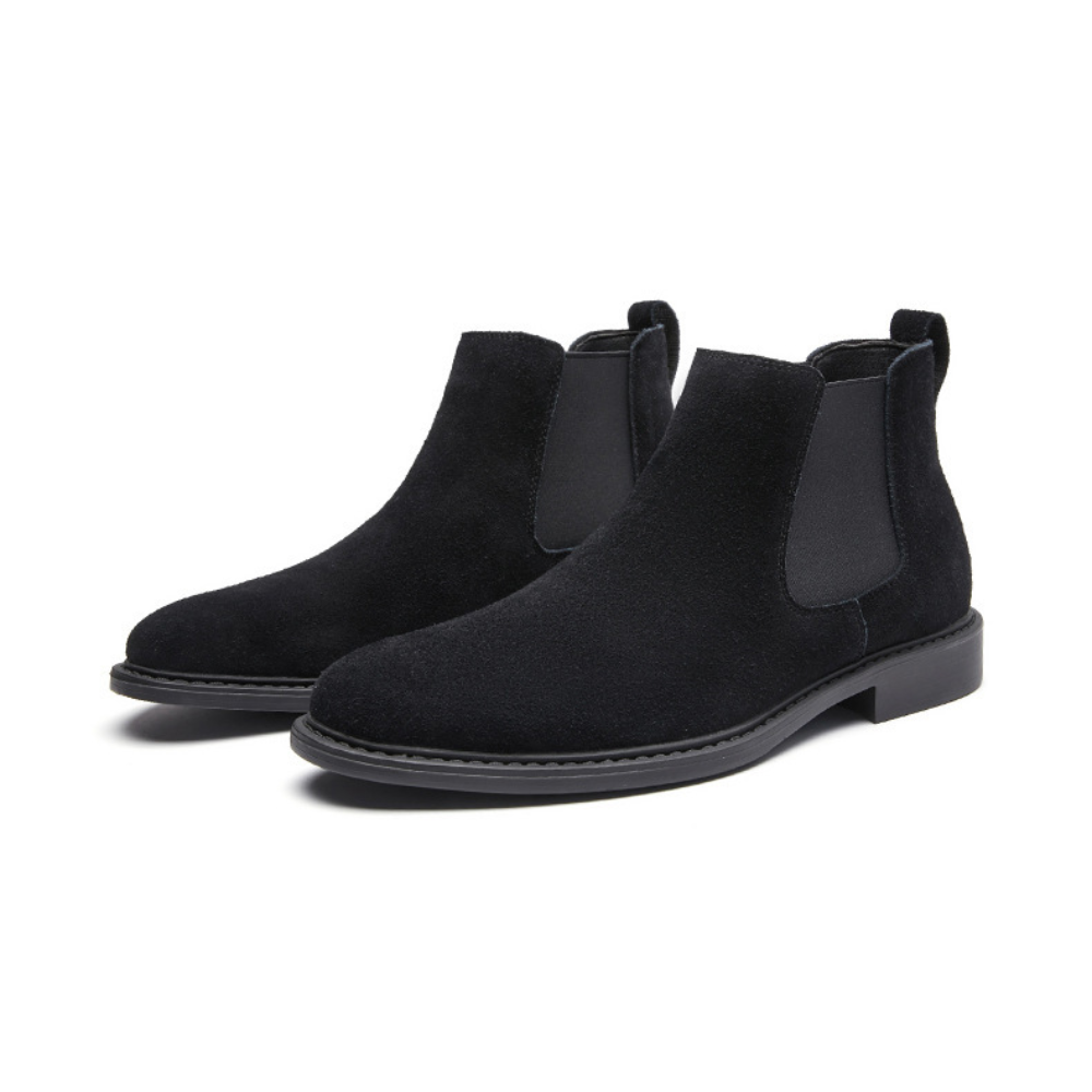 Bota Masculina em Couro Camurça St. Peter