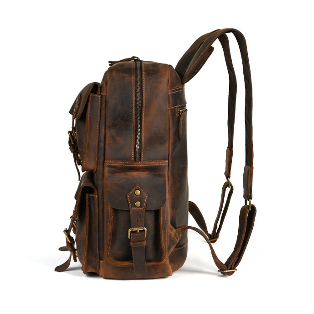 Mochila em Couro Legítimo Copenhagen