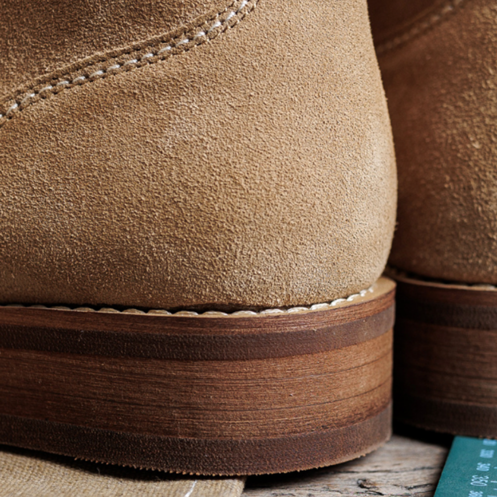 Bota Masculina em Couro Legítimo Camurça Theobald