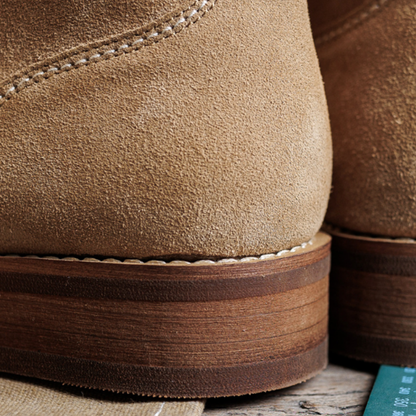Bota Masculina em Couro Legítimo Camurça Theobald