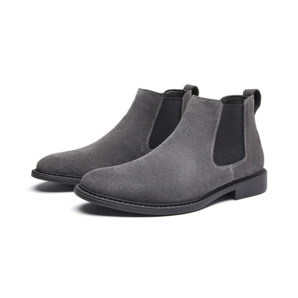 Bota Masculina em Couro Camurça St. Peter
