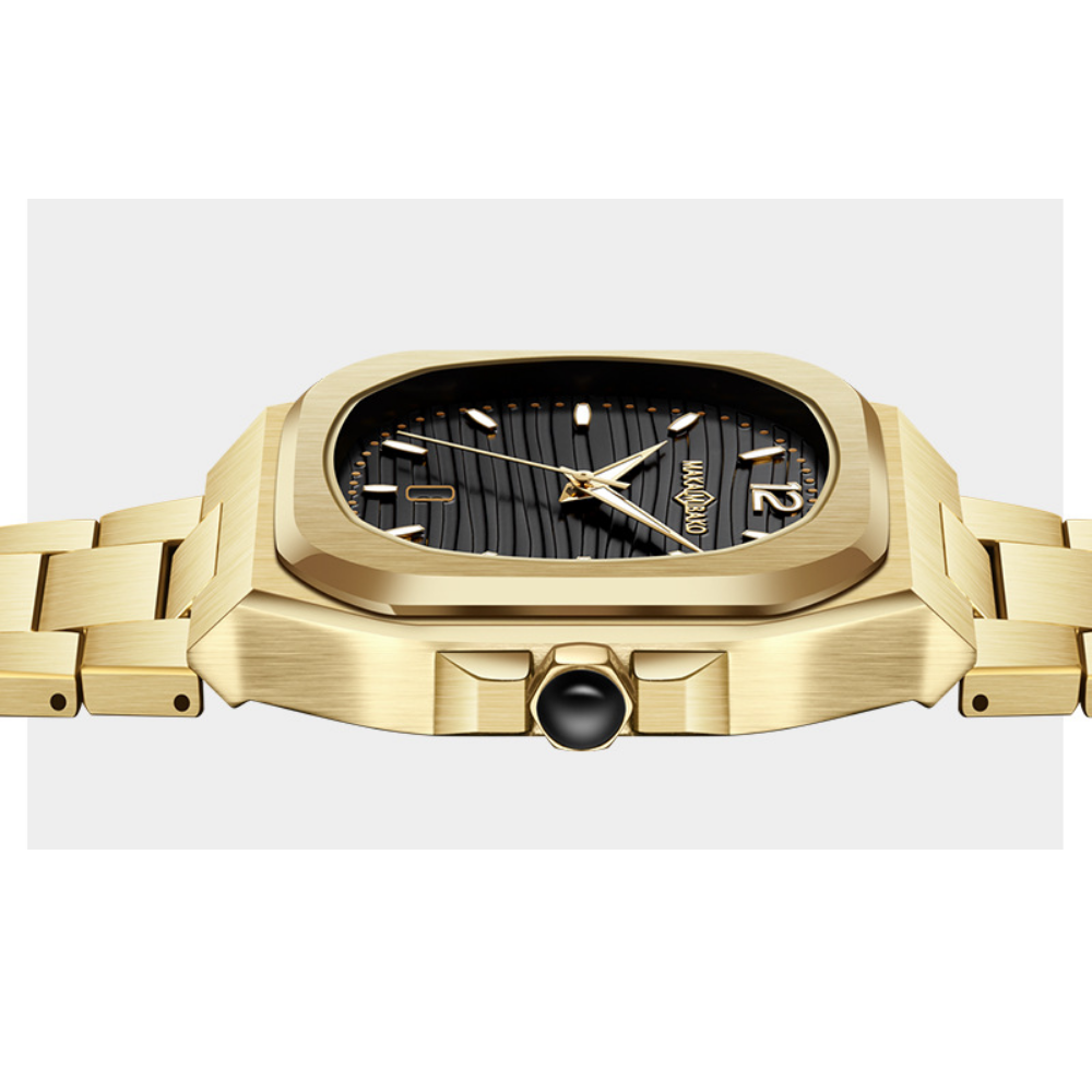 Relógio MB Japan Dourado em Inox