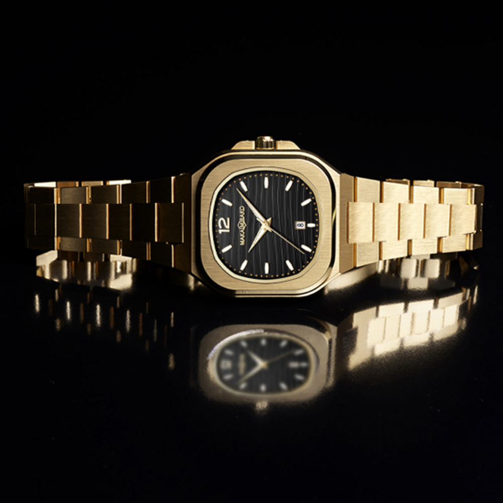 Relógio MB Japan Dourado em Inox