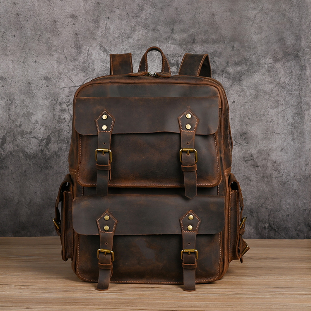 Mochila em Couro Legítimo Copenhagen