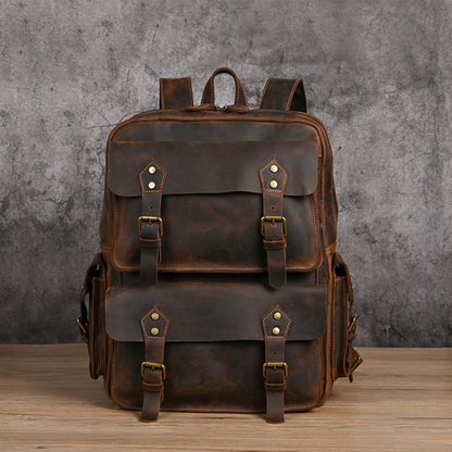 Mochila em Couro Legítimo Copenhagen