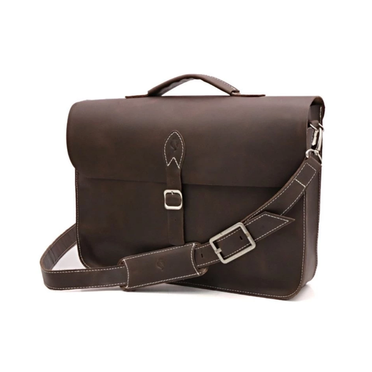 Bolsa Executiva Masculina em Couro Legítimo Daello