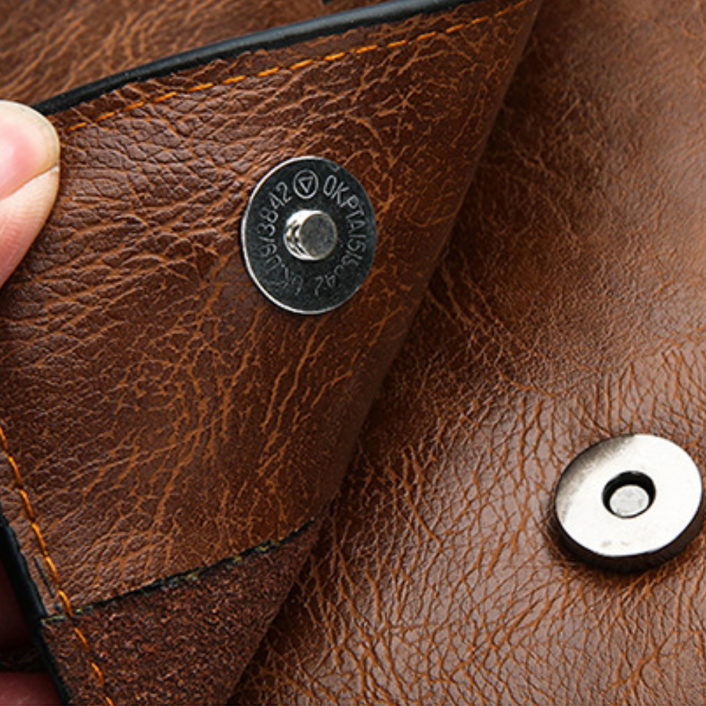 Bolsa Carteiro Transversal Masculina em Couro Firenze