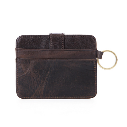 Porta Cartão de Couro Slim