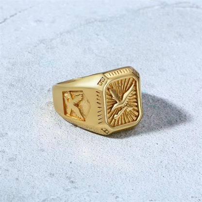 Anel Eagle Ouro 18k