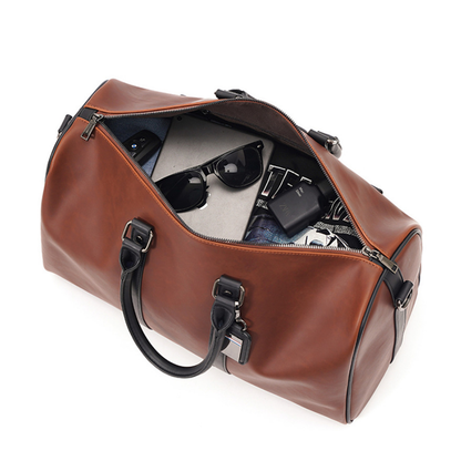 Bolsa de Viagem em Couro Turim