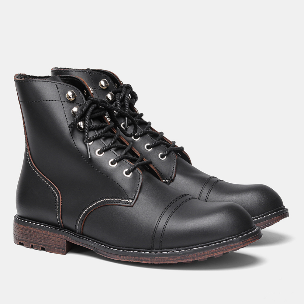Bota Masculina em Couro Legítimo Tristan